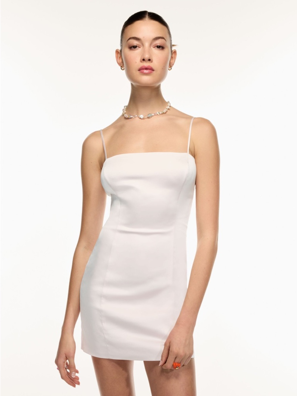 Aritzia Blush Pink Mini Slip Dress